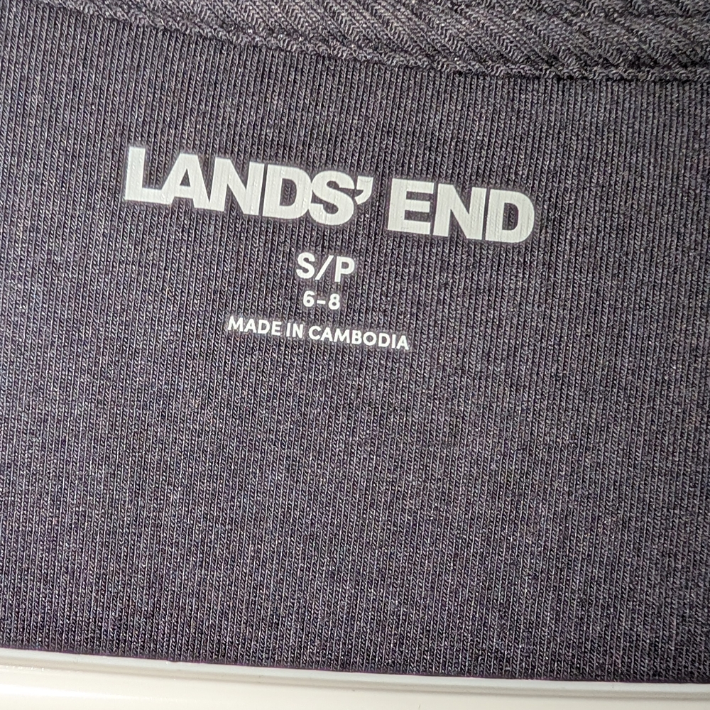 Set Of Two Long-Sleeve Ribbed Button-Front Tops - Picture 9 of 11